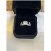 Image 1 : NEW PLATINUM PLATED 2.0CT SIMULATED DIAMOND (CZ) MANS RING, RESIZEABLE
