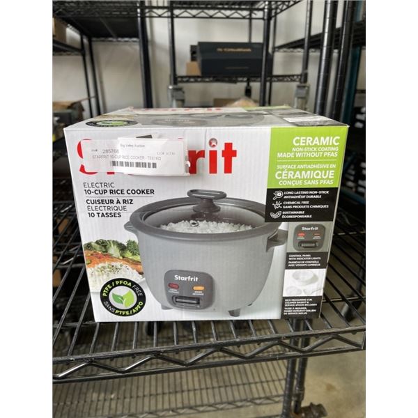 STARFRIT 10-CUP RICE COOKER - TESTED WORKING