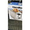 Image 3 : HAMILTON BEACH 2 SLICE MODERN CHROME TOASTER - TESTED WORKING
