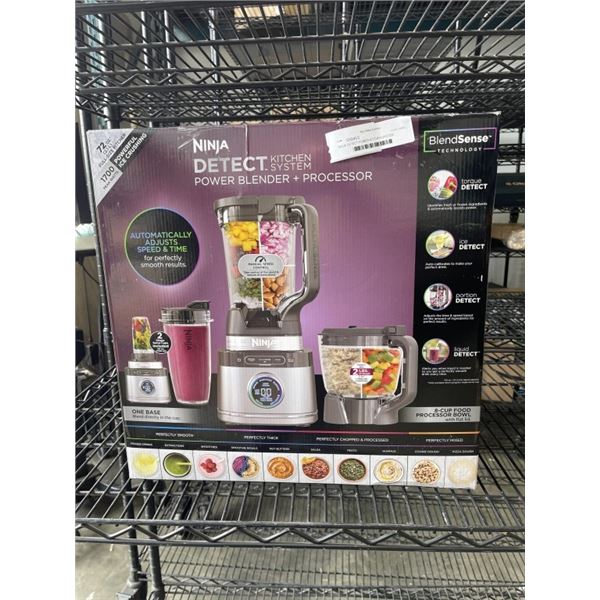 NINJA DETECT POWER KITCHEN SYSTEM - TESTED WORKING