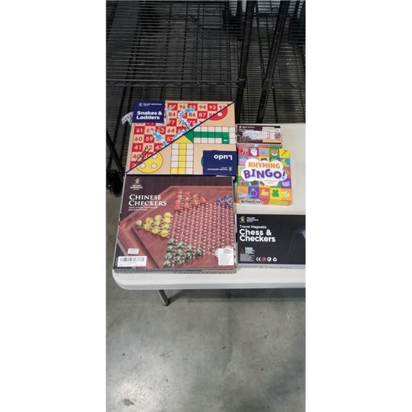 NEW ASSORTED YELLOW MOUNTAIN BOARD GAMES
