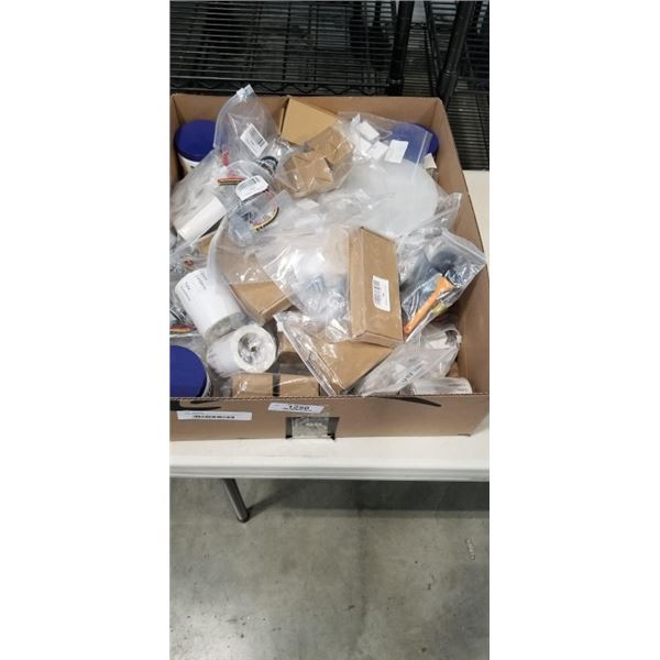 ASSORTED AMAZON OVERSTOCK OFFICE, SHOP AND ELECTRICAL ITEMS