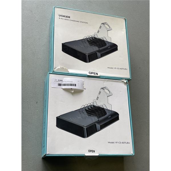 2 UOKIER CHARGING STATIONS