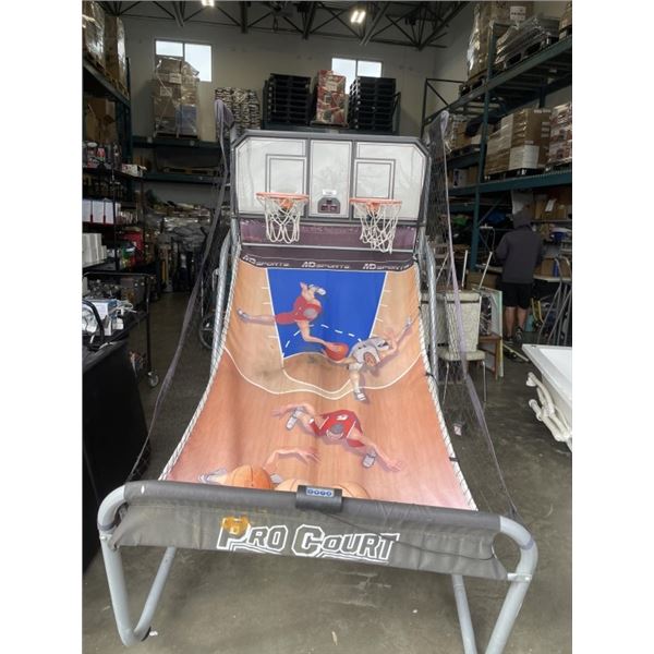 PRO COURT BASKETBALL GAME WITH BALLS