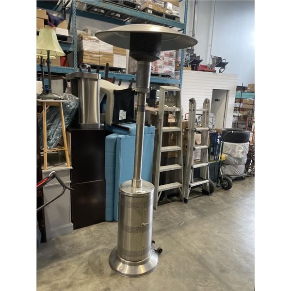 STAINLESS PROPANE PATIO HEATER