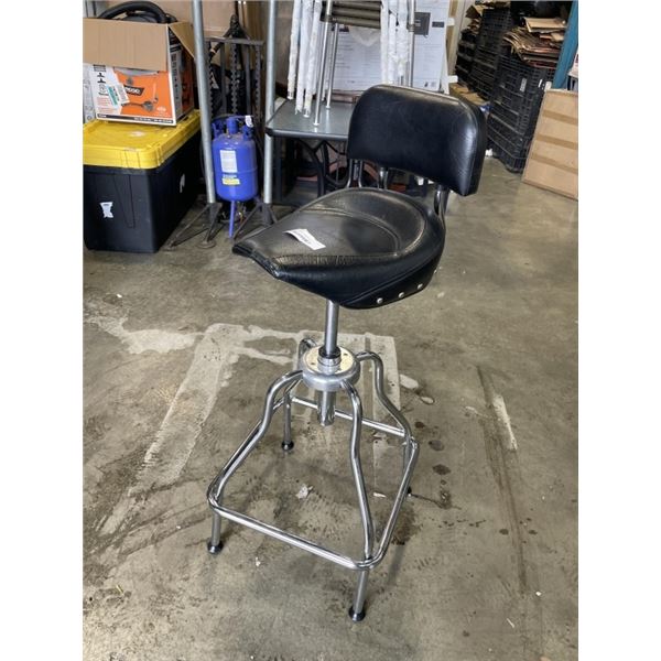 MOTORCYCLE SEAT BARSTOOL