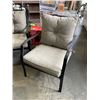 Image 2 : 4PC PATIO FURNITURE SET, WITH BENCH , 2 CHAIRS AND COFFEE TABLE