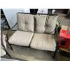 Image 4 : 4PC PATIO FURNITURE SET, WITH BENCH , 2 CHAIRS AND COFFEE TABLE