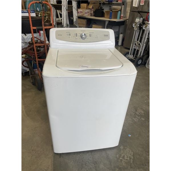 HAIER SUPER CAPACITY WASHER, WORKING