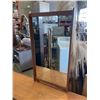Image 2 : 9 DRAWER MCM DRESSER ON WHEELS W/ MIRROR