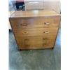 Image 1 : MCM TEAK 4 DRAWER DRESSER