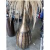 Image 6 : 2 LARGE VASES W/ FAUX PLANTS