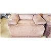 Image 2 : PHAT BROWN FABRIC ROCKER RECLINER CHAIR