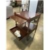 Image 3 : BOMBAY FURNITURE MAHOJANY ROLLING TELEPHONE TABLE