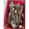 Image 2 : ASSORTED VINTAGE SILVERPLATE SREVING ITEMS AND GUN CLEANING KIT