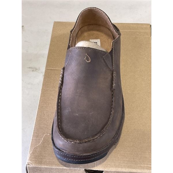 NEW OLUKAI MOLOA DK WOOD / DK JAVA SIZE MENS 10