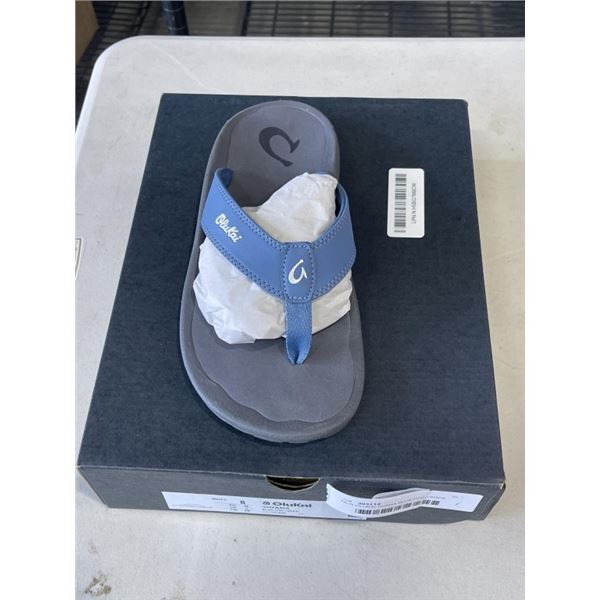 NEW OLUKAI OHANA BLUE FOG / ROCK, SIZE MENS 8