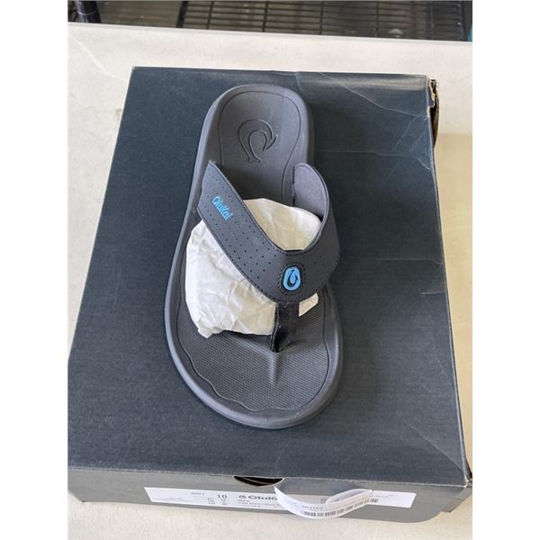 NEW OLUKAI KI'I LAVA ROCK / BOLD BLUE  SIZE MENS 10