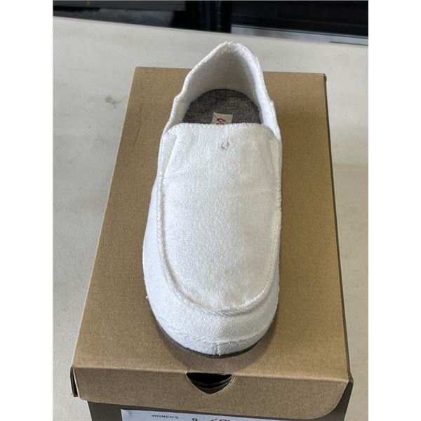 NEW OLUKAI NOHEA HULU BONE / BONE  SIZE WOMENS 9