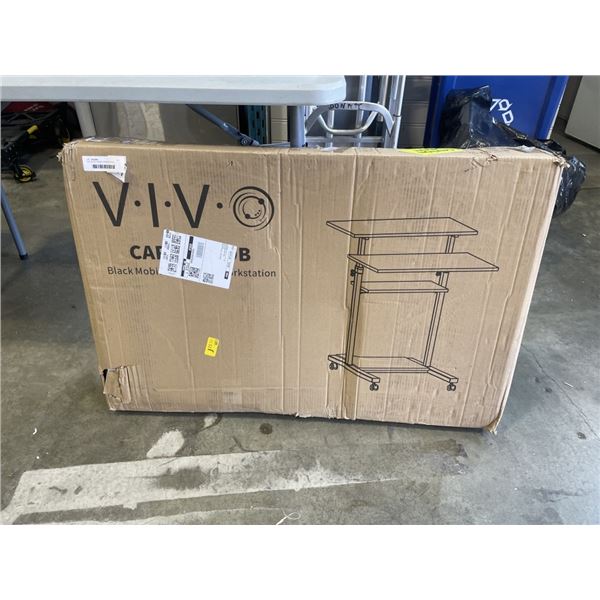 VIVO BLACK MOBILE WORKSTATION