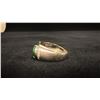 Image 2 : APPROX 18K MENS RING SET WITH JADEITE & DIAMONDS (.015-.02CT, 9.9G)