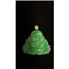 Image 1 : APPROX 18K PENDANT SET WITH JADEITE BUDDHA SET WITH DIAMOND (.02CT, 4.1G)