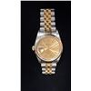 Image 1 : APPROX 18K/STAINLESS ROLEX OYSTER PERPETUAL DATE MENS WRISTWATCH