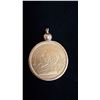 Image 1 : APPROX 14K PENDANT SET WITH 1984 1/10OZ GOLD KRUGERRAND (3.8G)