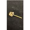 Image 2 : SINGLE APPROX 14K EARRING SET WITH DIAMOND (.28CT, .7G)