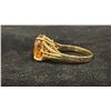 Image 2 : APPROX 10K+ LADIES RING SET WITH YELLOW STONE (5.8G)