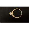 Image 3 : APPROX 14K LADIES ENGAGEMENT RING SET WITH DIAMOND (.42CT, 2.4G)
