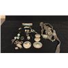 Image 1 : MISC JEWELRY 1.4G GOLD & 136.7G SILVER CONTENT)
