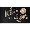 Image 2 : MISC JEWELRY 1.4G GOLD & 136.7G SILVER CONTENT)