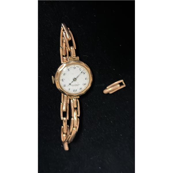 APPROX 9K REID & SONS LADIES WRISTWATCH (19.3G)