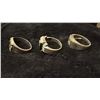 Image 2 : THREE SILVER MENS RINGS (20.1G)