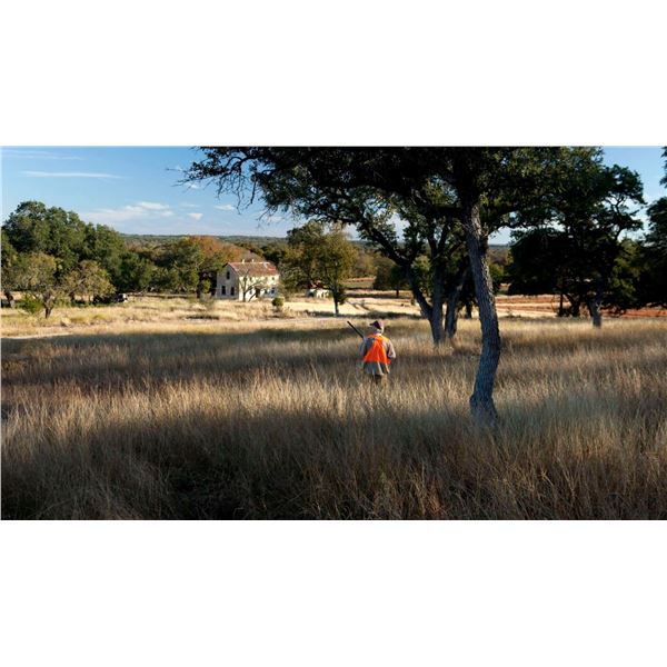 JOSHUA CREEK RANCH: Mixed Bag Upland Bird Hunt for Two Hunters