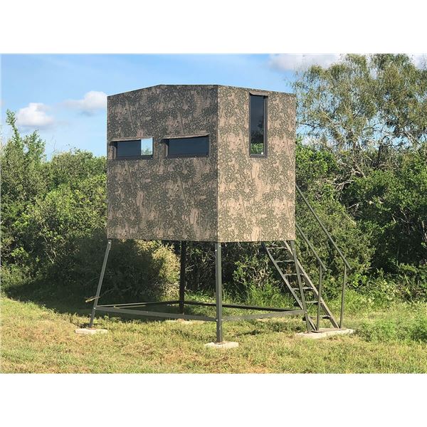 ATASCOSA WILDLIFE SUPPLY: Premium Elevated Blind Package