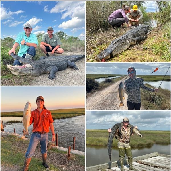 CONSERVATION EQUITY PARTNERS: Texas Coastal Alligator Hunt for Four Hunters