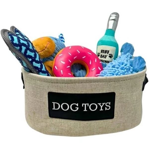 MISTY BLESH: Ultimate Dog Toy Basket