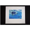 Image 1 : AL BARNES: Signed & Numbered 1996 Texas Saltwater Stamp Print – Sailfish