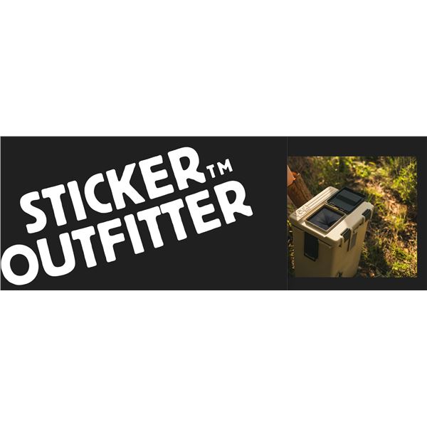 STICKER OUTFITTER: Stickerbombed Yogi Bin & 100 Custom Stickers