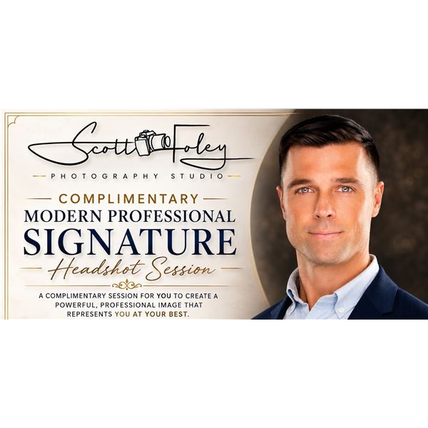 SCOTT FOLEY PHOTOGRAPHY: Signature Professional Headshot Session