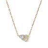 Image 1 : KENDRA SCOTT: Tatum April Short Pendant Necklace