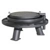 Image 1 : HB HUNTING PRODUCTS: 36" Fire Pit with Grill & Shelf