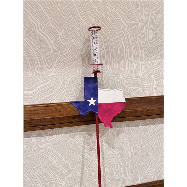 COASTAL HOLES, INC.: Texas-Shaped Rain Gauge
