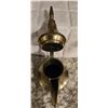 Image 3 : 03 - Vintage brass Dallah, a traditional Middle Eastern coffee pot for brewing and serving coffee.  