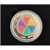 Image 5 : 17 - 2017 RCM Canada $25 pure silver 1 oz. Trivial Pursuit colored coin - 35th Anniversary.  In prem