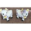 Image 3 : 18 - Vintage Elsie the Cow cream and sugar, salt and pepper set.  1950s made in Japan.  Exc. Conditi