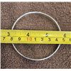 Image 2 : 21 - Vintage sterling silver Mexican bangle bracelet - 3". Marked 825, 15 grams
