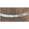 Image 4 : 21 - Vintage sterling silver Mexican bangle bracelet - 3". Marked 825, 15 grams